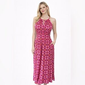 🔥🔥Cato Sundress Bright Colors Maxi Length Size Small